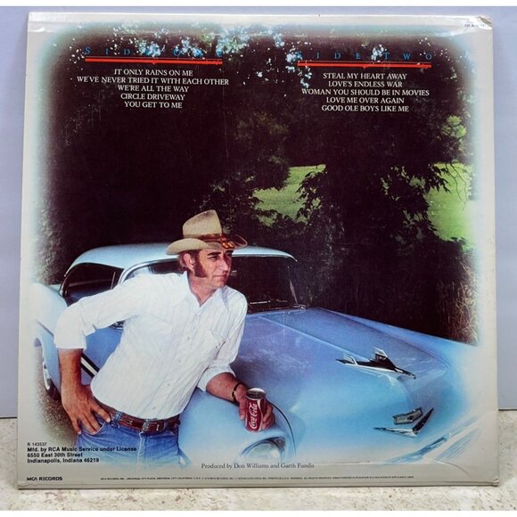 Don Williams Portrait Country Vinyl LP 1979 MCA Records 3192 + Lyric Insert VG+ - Picture 6 of 6